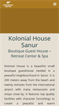 Mobile Screenshot of kolonialhouse.com